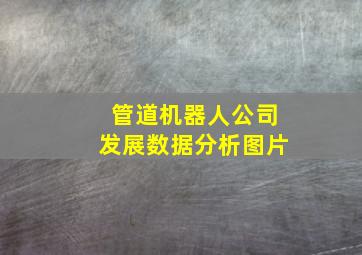 管道机器人公司发展数据分析图片