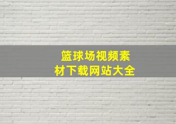 篮球场视频素材下载网站大全