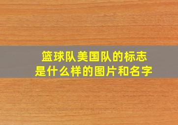 篮球队美国队的标志是什么样的图片和名字