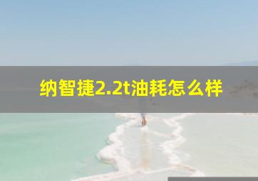 纳智捷2.2t油耗怎么样