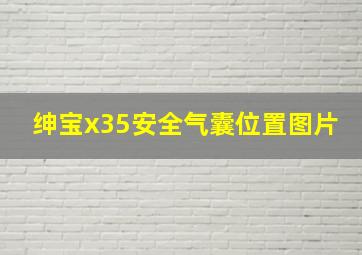 绅宝x35安全气囊位置图片