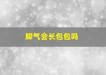 脚气会长包包吗