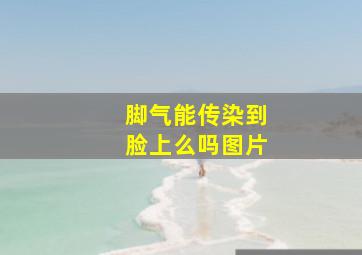 脚气能传染到脸上么吗图片