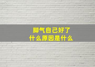 脚气自己好了什么原因是什么