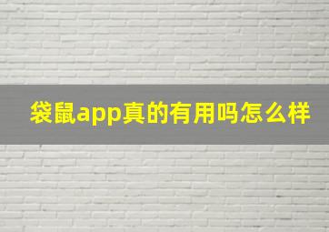 袋鼠app真的有用吗怎么样