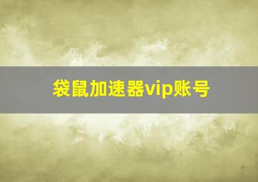 袋鼠加速器vip账号