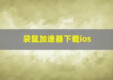 袋鼠加速器下载ios