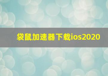 袋鼠加速器下载ios2020