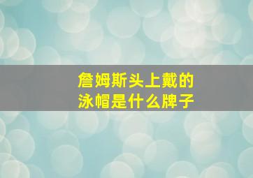 詹姆斯头上戴的泳帽是什么牌子