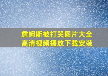 詹姆斯被打哭图片大全高清视频播放下载安装