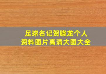 足球名记贺晓龙个人资料图片高清大图大全