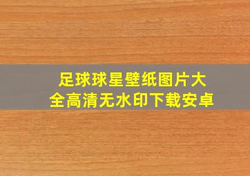 足球球星壁纸图片大全高清无水印下载安卓