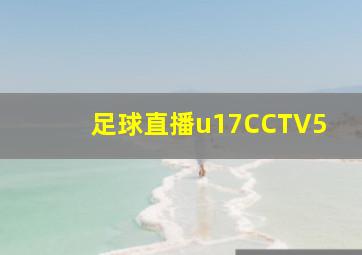 足球直播u17CCTV5