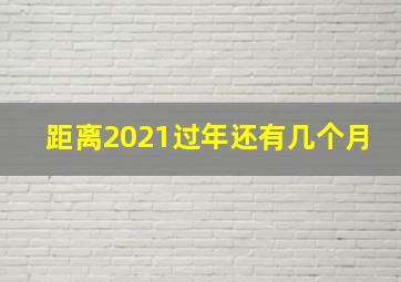 距离2021过年还有几个月