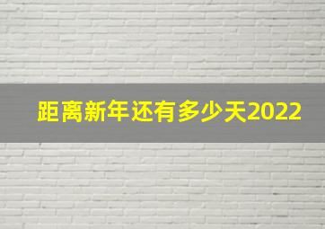 距离新年还有多少天2022