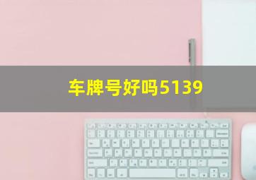 车牌号好吗5139