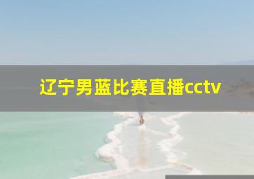 辽宁男蓝比赛直播cctv