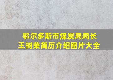 鄂尔多斯市煤炭局局长王树荣简历介绍图片大全