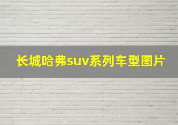 长城哈弗suv系列车型图片