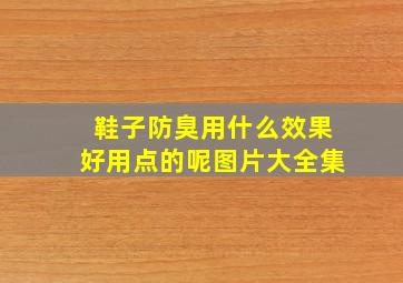 鞋子防臭用什么效果好用点的呢图片大全集