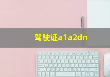 驾驶证a1a2dn