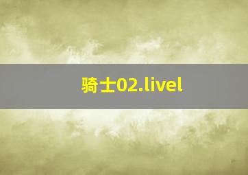 骑士02.livel